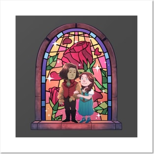 Stained Glass Rumbelle Posters and Art